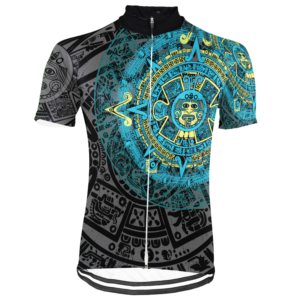 Customized Mexico Aztec Cycling Short Sleeve For Men