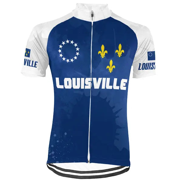 Customized Louisville Short Sleeve Cycling Jersey for Men