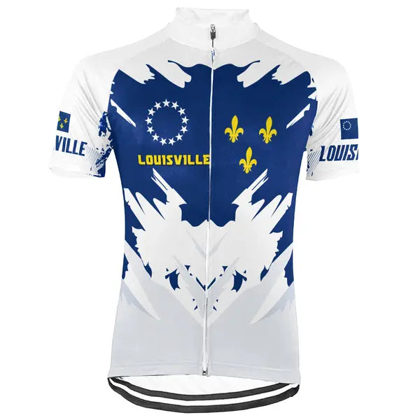 Customized Louisville Short Sleeve Cycling Jersey for Men