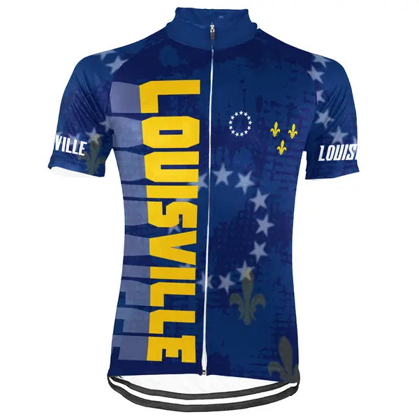 Customized Louisville Short Sleeve Cycling Jersey for Men