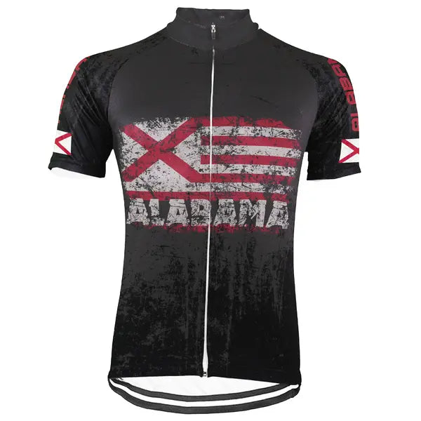 Customized Alabama  Short Sleeve Cycling Jersey for Men