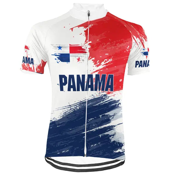 Customized Panama Short Sleeve Cycling Jersey for Men