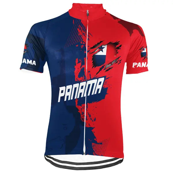 Customized Panama Short Sleeve Cycling Jersey for Men