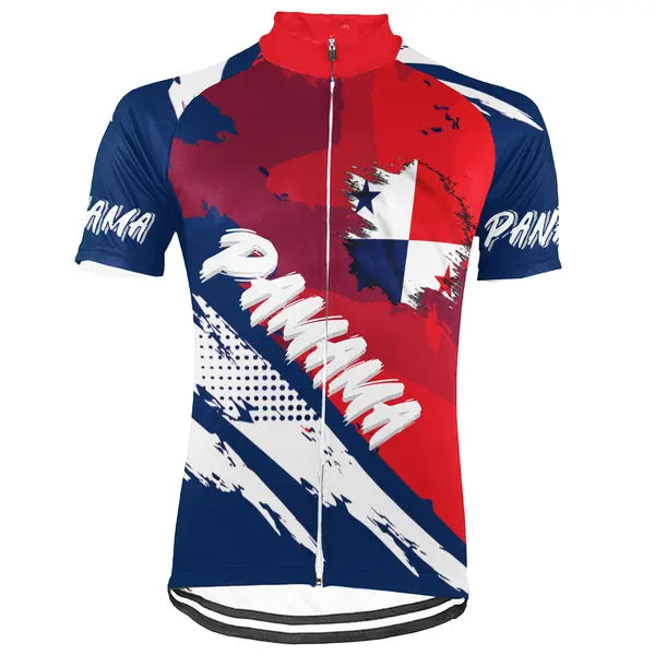 Customized Panama Short Sleeve Cycling Jersey for Men