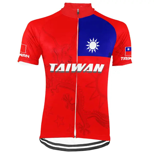 Customized Taiwan Short Sleeve Cycling Jersey for Men