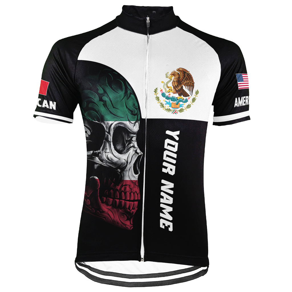 Customized Mexican American Cycling Jersey For Men