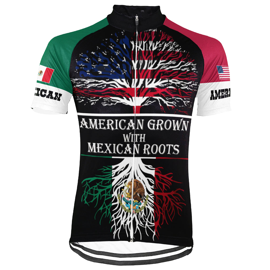 Customized Mexican American Cycling Jersey For Men