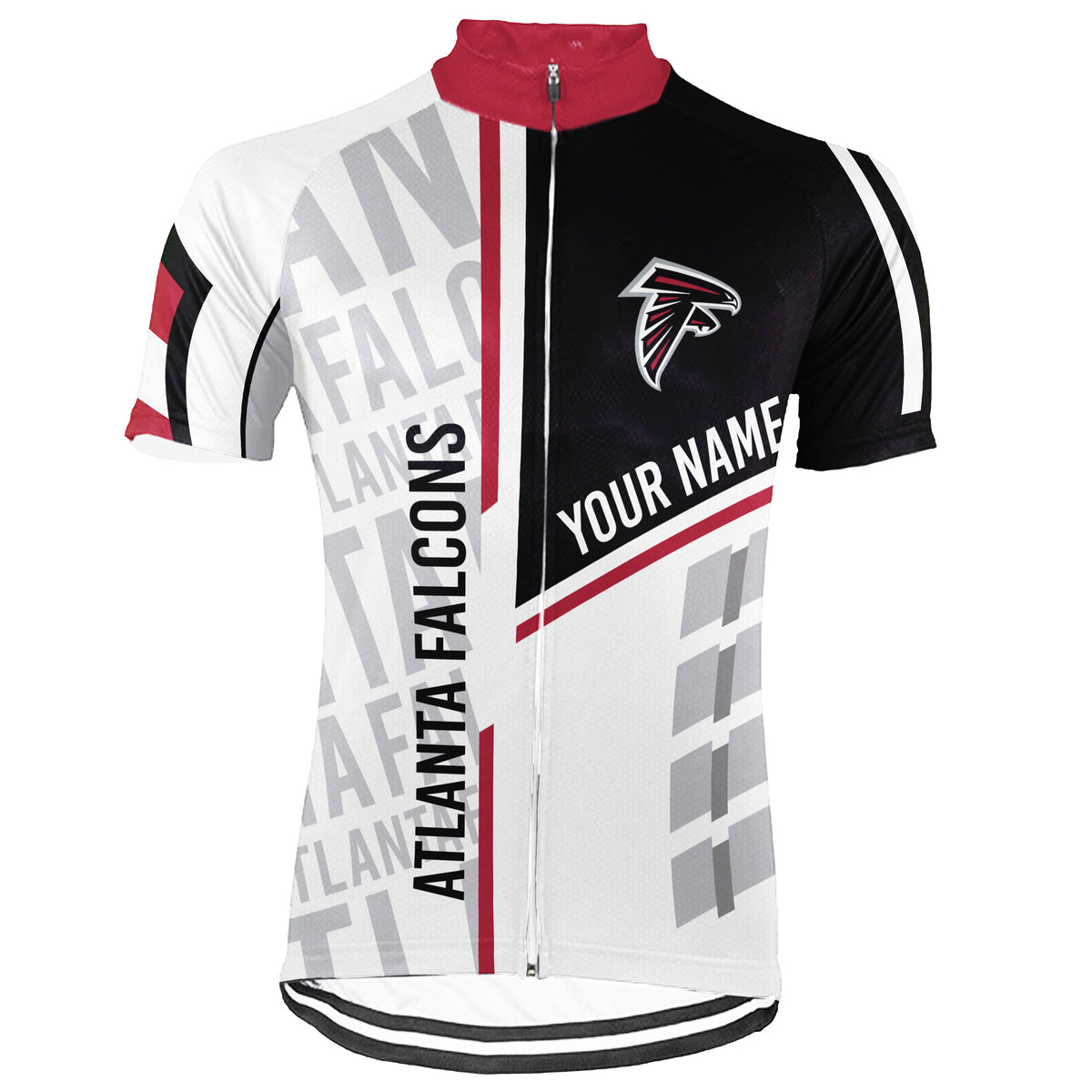 Customized Atlanta Falcons Short Sleeve Cycling Jersey for Men – OS ...
