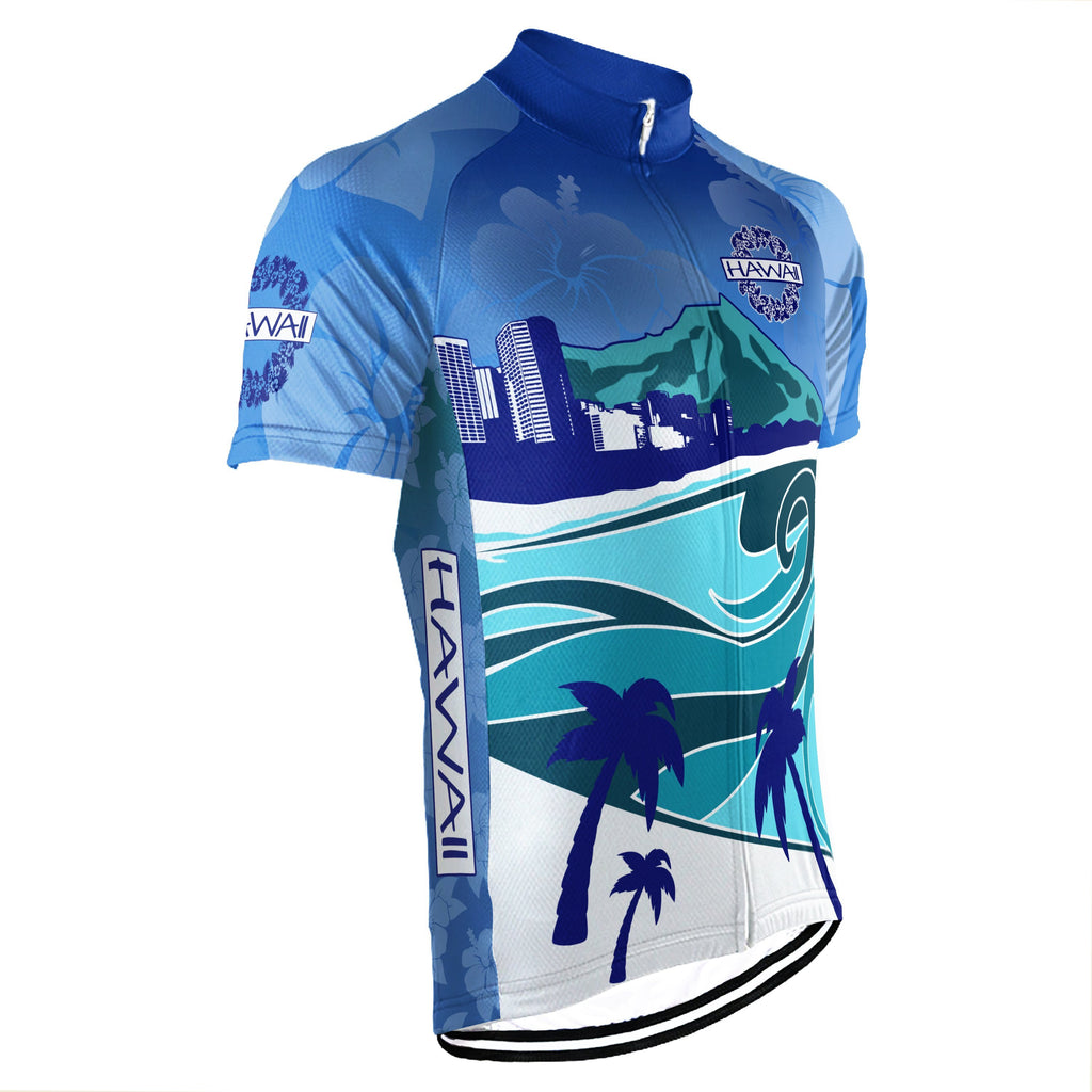 Hawaiian Short Sleeve Cycling Jersey for Men – OS Cycling Store