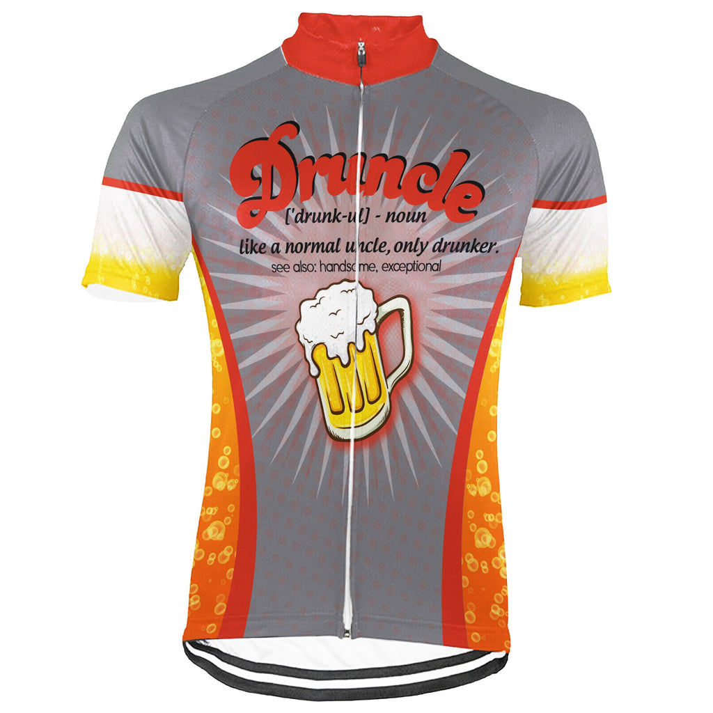 Beer Short Sleeve Cycling Jersey for Men