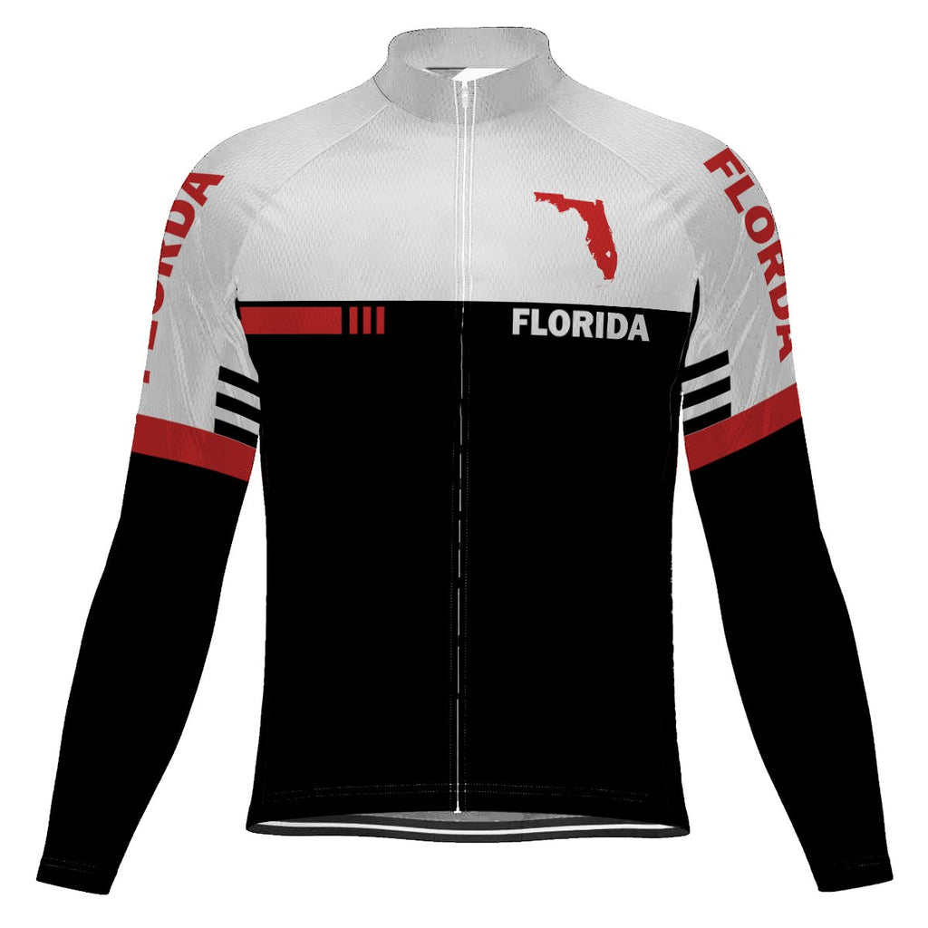 Florida Long Sleeve Cycling Jersey for Men