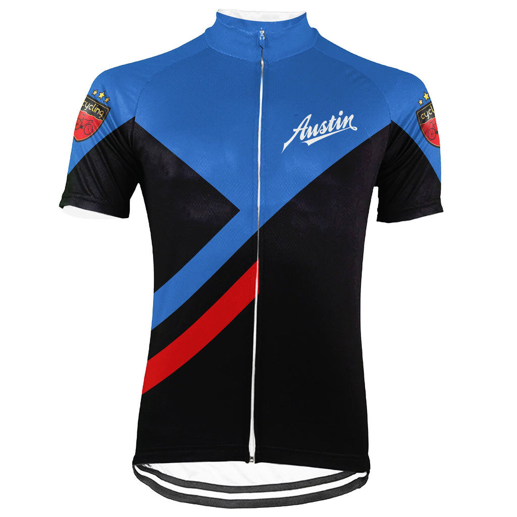 Customized Austin Short Sleeve Cycling Jersey for Men