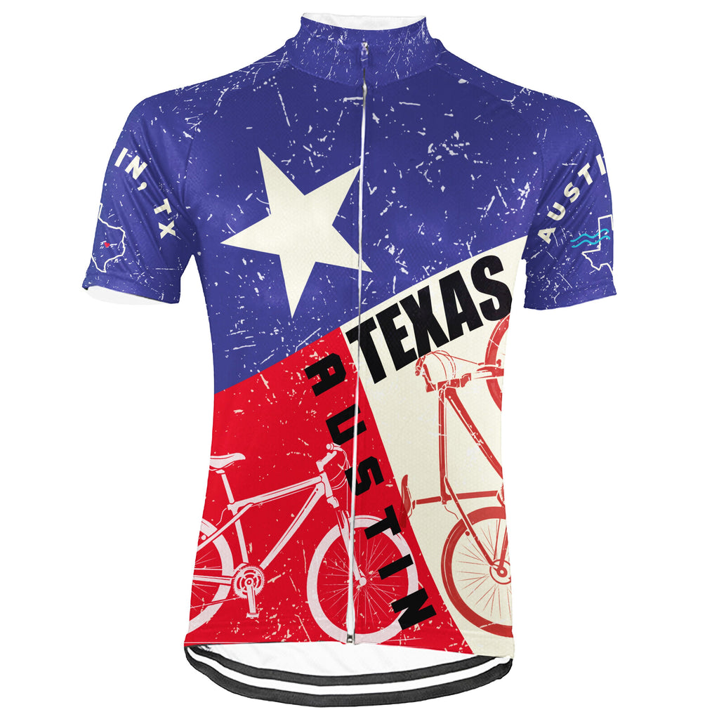 Customized Austin Short Sleeve Cycling Jersey for Men