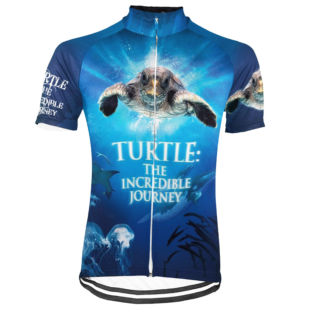 Customized Turtle Short Sleeve Cycling Jersey for Men