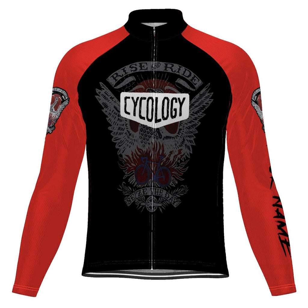 Customized Cycology Long Sleeve Cycling Jersey for Men