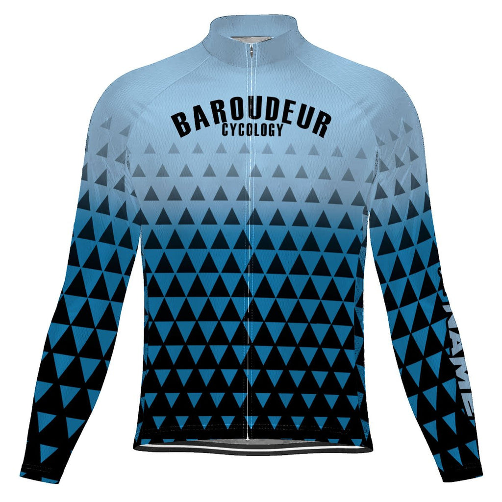 Customized Cycology Long Sleeve Cycling Jersey for Men