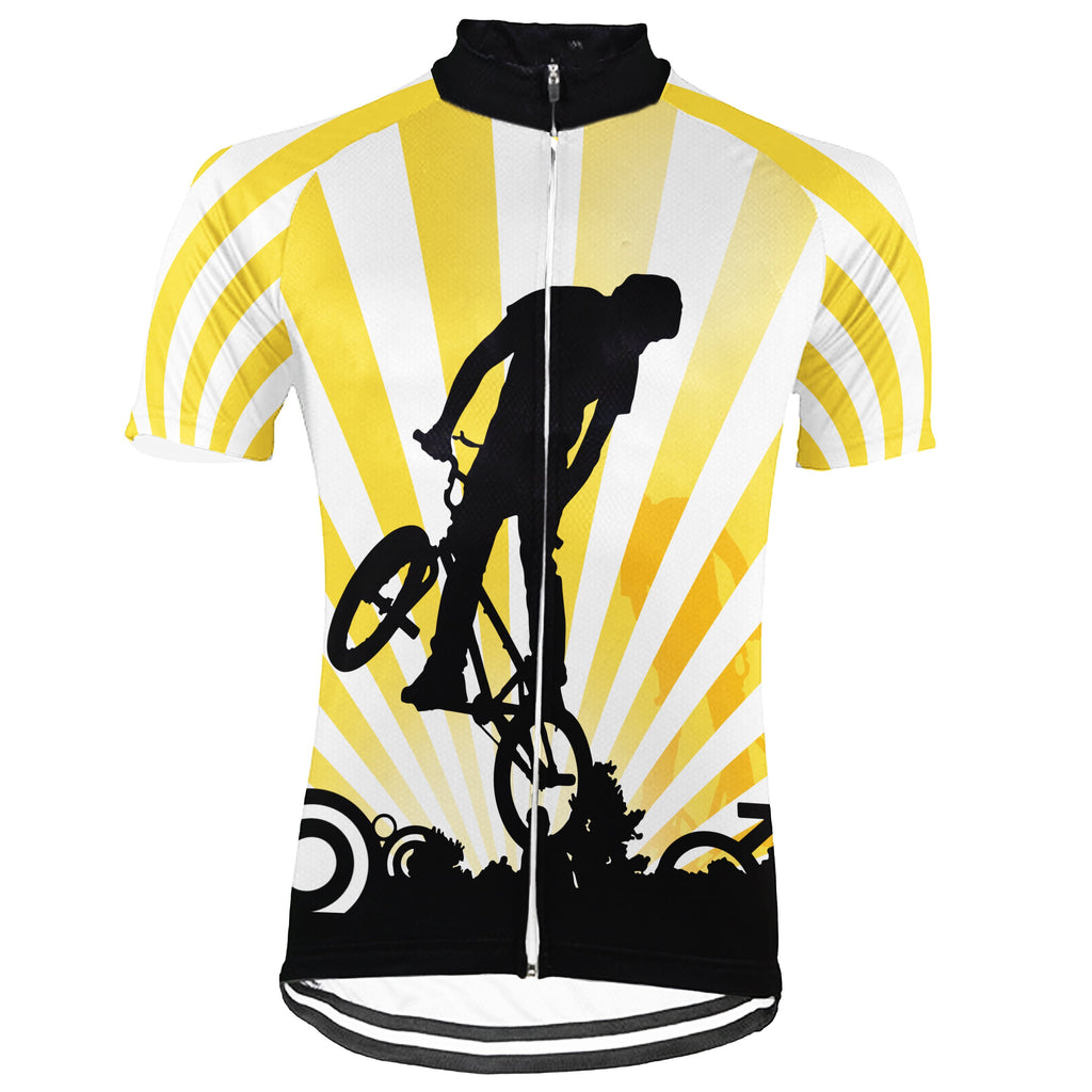 Customized BMX Short Sleeve Cycling Jersey for Men