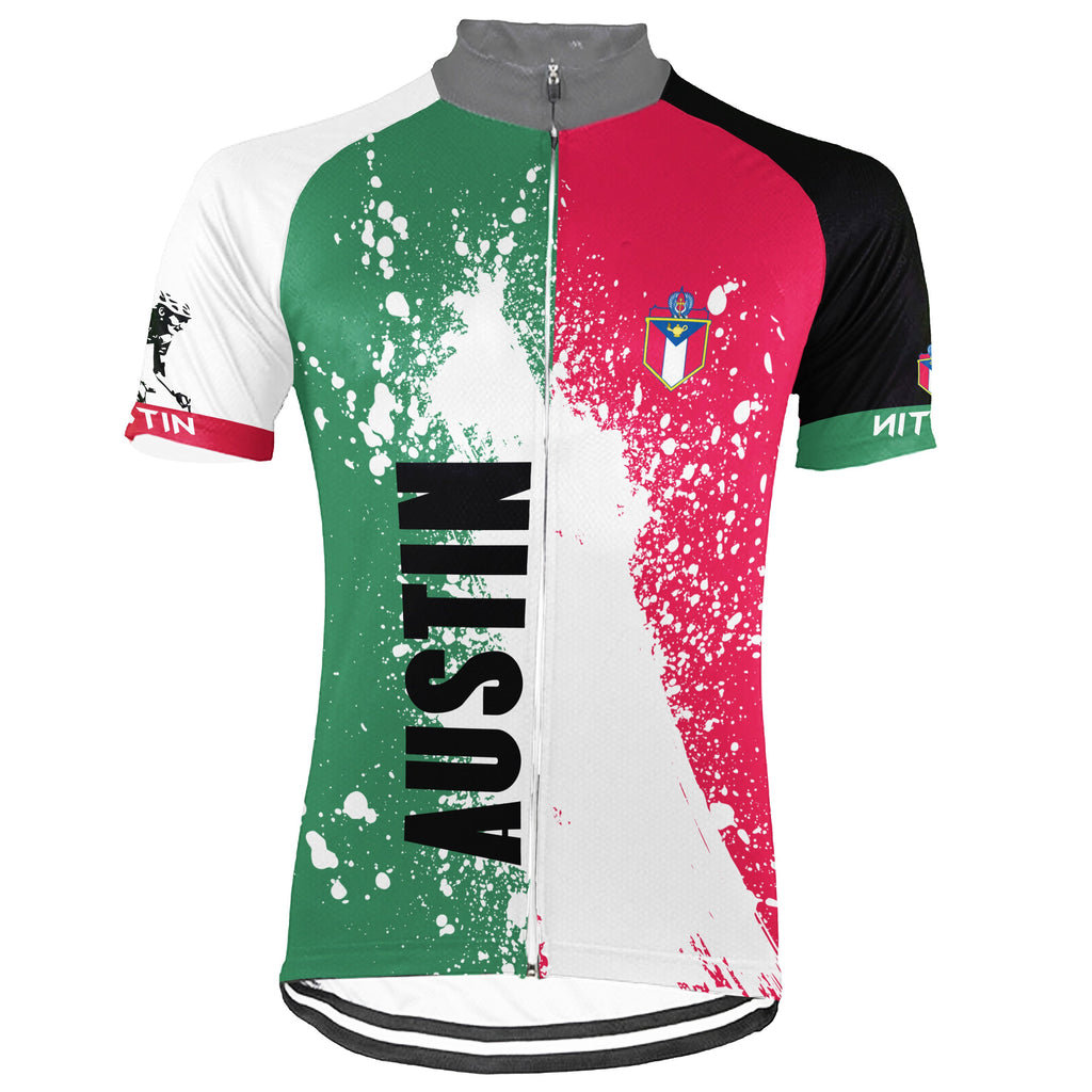 Customized Austin Short Sleeve Cycling Jersey for Men