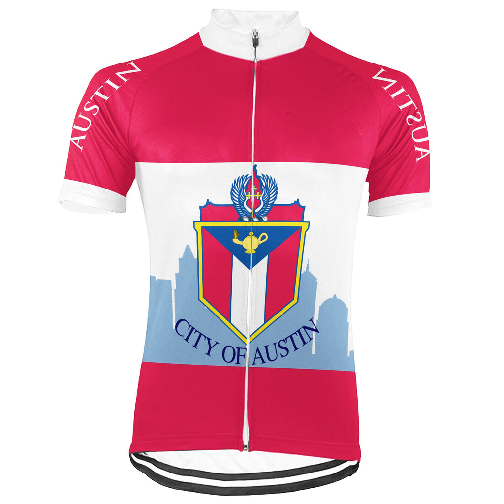 Customized Austin Short Sleeve Cycling Jersey for Men