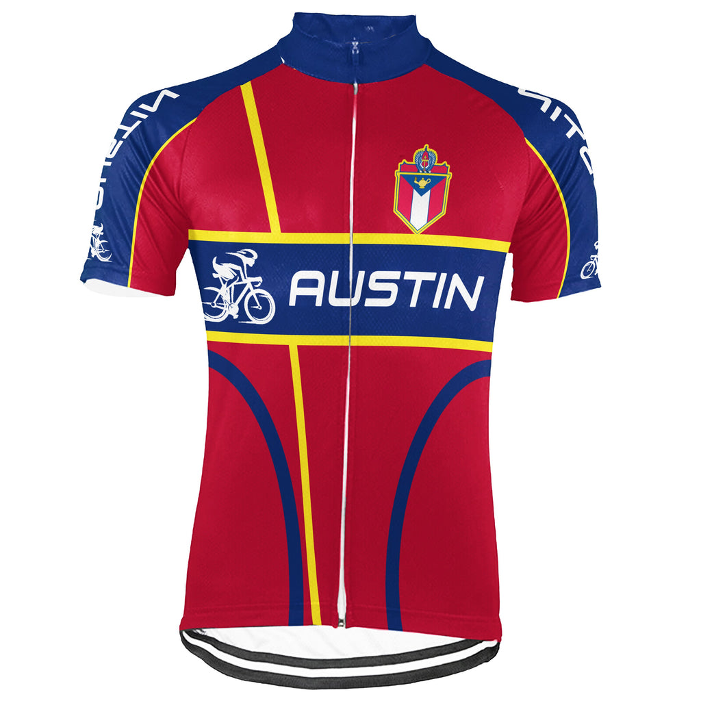 Customized Austin Short Sleeve Cycling Jersey for Men