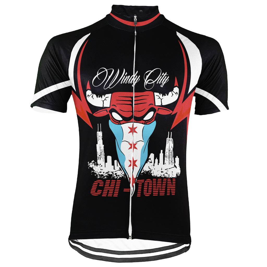 Customized Chicago Winter Thermal Fleece Short Sleeve For Men