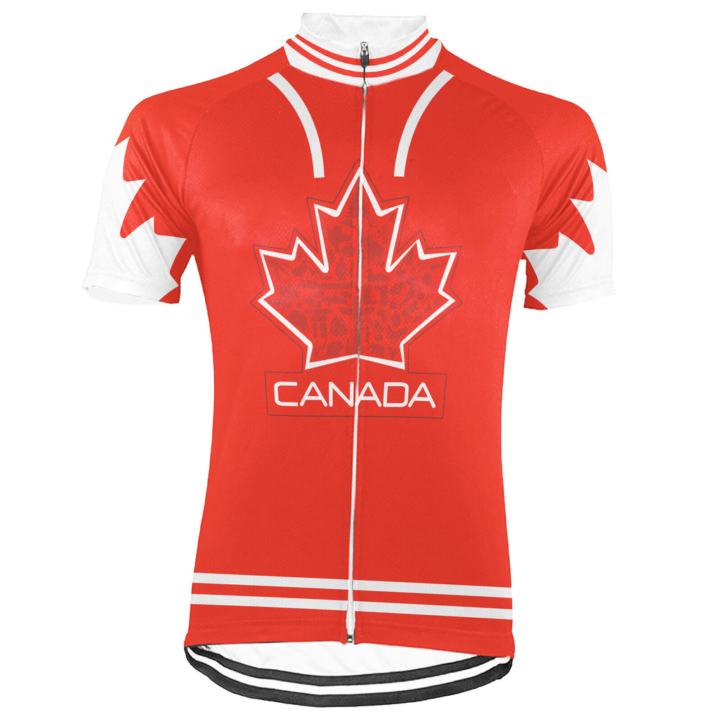 Customized Canada Winter Thermal Fleece Short Sleeve For Men