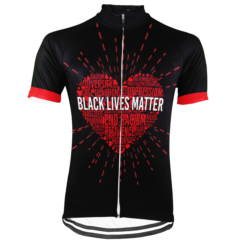 Customized Black Lives Matter Winter Thermal Fleece Short Sleeve For Men