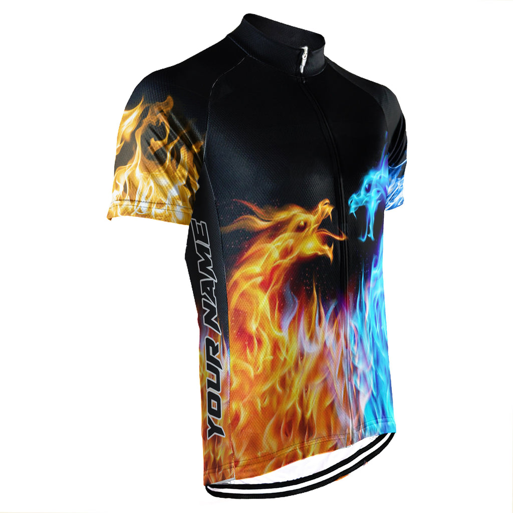 Customized Dragon Short Sleeve Cycling Jersey for Men I01D02190620 04 XXL