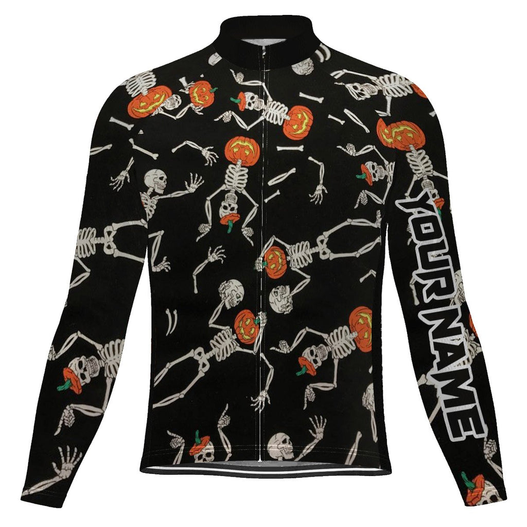 Customized Halloween Long Sleeve Cycling Jersey for Men