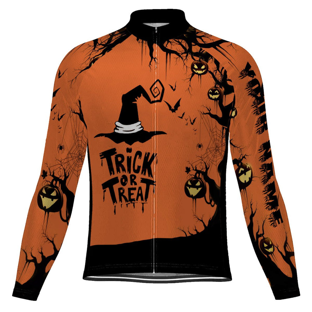 Customized Halloween Long Sleeve Cycling Jersey for Men