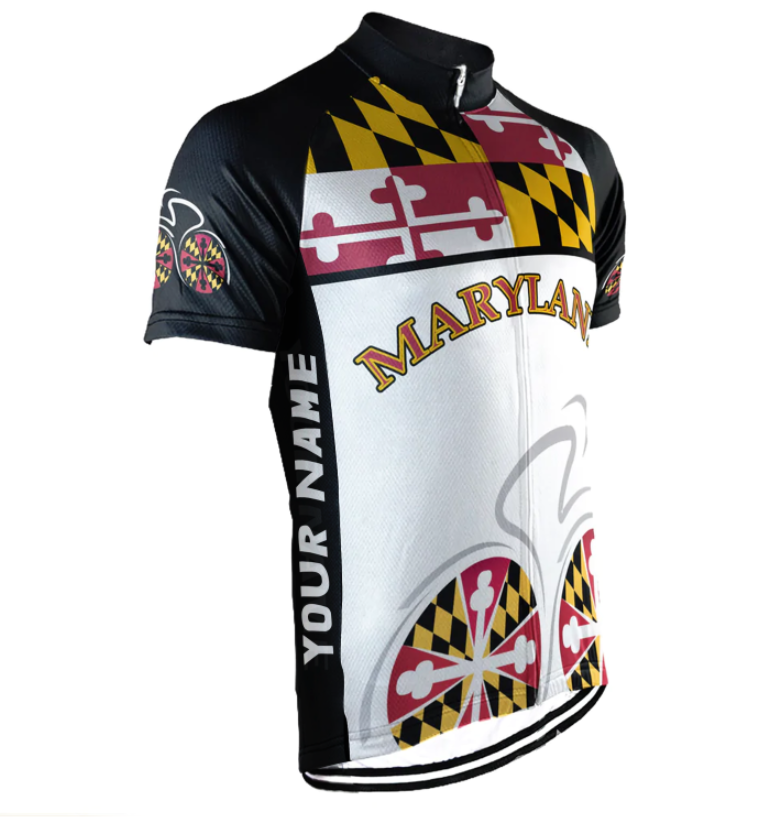 Men's Maryland Cycling Classic Original Jersey - Athlos Sports S